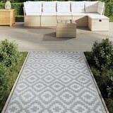 Vanjski tepih ARAKIL sivi 120 x 180 cm PP | shoptok.hr