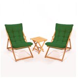 Hanah home MY005 - Green vrtna miza s stoloma, (20976292) Cene