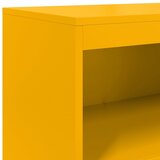  Visoka komoda boja senfa 68,5 x 38,5 x 123,5 cm čelična | shoptok.hr