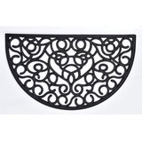 Tendance otirač Sid 45X75Cm Polumjesec Gumeni - Crni | shoptok.hr