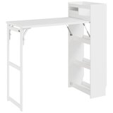 SoBuy Kuhinjska otočna miza Skladiščenje Barva Bela 65.3x199.5x120cm FWT115-W, (5000485459) Cene