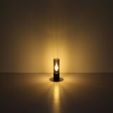 Globo 21000TB - Dodirna stona lampa ANNIKA 1xE27/25W/230V, prečnik 9 cm, crna | Eponuda.com