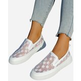 Resti Women's mesh moccasins with flowers Emzos | ePonuda.com