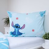 Jerry Fabrics Plava pamučna dječja posteljina za krevet za jednu osobu 140x200 cm Lilo and Stitch "Blue" – | shoptok.hr