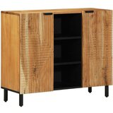  Stranski omarica 90x33x75 cm Trden akacijev les | Shoptok.si