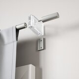Umbra Jeklena karnisa z nastavljivo dolžino v mat srebrni barvi 107 - 305 cm Flute – | Shoptok.si