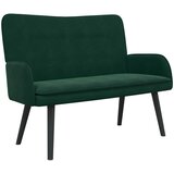  Kauč za dvoje Tamnozelena 115 x 61 x 87 cm Baršun | shoptok.hr