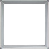  Povišena gredica - Vrtna gredica Svijetlosmeđa 100 x 100 x 77 cm | shoptok.hr