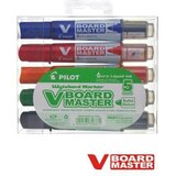Pilot Flomaster, marker za bijelu ploču, WBMA-VBM-55, 2-3 mm, set od 5 boja, blister Cijene