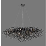 PAUL NEUHAUS 2031-18 - Viseći luster na sajli ICICLE 15xG9/40W/230V 75x150 cm crna | Eponuda.com