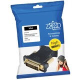 Zed Electronic Adapter DVI - VGA - DVI-VGA, Crni Cijene