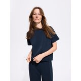 Reserved LADIES` T-SHIRT - mornarsko plava | shoptok.hr