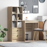 vidaXL Stol s pohranom Sonoma hrast Konstruirano drvo | shoptok.hr