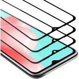 Cadorabo 3x Celozaslonska zaščitna folija, združljiva z Samsung Galaxy A32 4G - Zaščitna folija v transparentno s čarno - 3-pack Kaljeno steklo za zaščito zaslona s trdoto 9H in 3D dotikom, (20547832) Cene