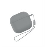 INF Silikonska zaščitna torbica za Apple AirPods 4 Grey, (21618393) | Shoptok.si