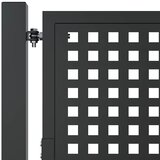  Vrtna vrata antracit 100x125 cm čelik | shoptok.hr