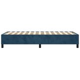  Okvir za krevet s oprugom tamnoplavi 90x190 cm baršunasti | Eponuda.com