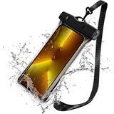 AVIZAR vodoodporna torbica za pametni telefon univerzalna zaščita IP68 črna torbica na dotik, (20526456) | Shoptok.si