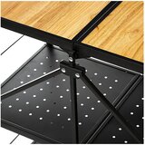 Kolica KUHINJSKA SKLOPIVA 68,7X35,5X85,8 CRNA FIVE | shoptok.hr