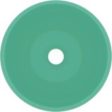  Luksuzni okrugli umivaonik mat svjetlozeleni 40x15 cm keramički | shoptok.hr