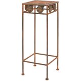 Furnova Stojalo za rože 3 kosi starinski stil kovina zarjavelo, (21921507) | Shoptok.si