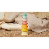 bieco Silicone Stacking Cups Tropical Vibes zložljivi lončki 12 m+ 7 kos | Shoptok.si