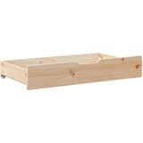  Ladice ispod kreveta s kotačima 2 kom 90x55x17 cm od borovine | shoptok.hr