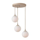  Luster na sajli COSMO 3xE14/10W/230V bež | Eponuda.com