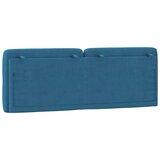vidaXL Vzglavna stranica modra 140 cm žamet | Shoptok.si