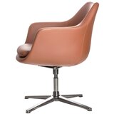 MID.YOU Vrtljivi Stol Artemia, Rjava | Shoptok.si