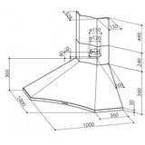Faber napa solaris EG6 led x A100, (320.0538.968) | shoptok.hr