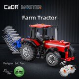 Cada traktor s plugom 1:17 RC set kocaka za slaganje C61052W, 1675 dijelova | shoptok.hr