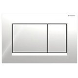 Geberit 115.883.KH.1 Sigma30 Matt Chrome / Gloss Chrome taster za ugradne vodokotliće dvokoličinski četvrtasti | ePonuda.com