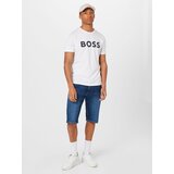 BOSS Orange Majica 'Thinking' črna / bela | Shoptok.si