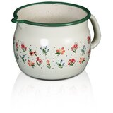 Metalac trbušasto lonče CVETNE RADOSTI 14cm/2lit Cene