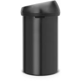 Brabantia Mat črn jeklen koš za smeti na dotik 60 l Touch Bin – | Shoptok.si
