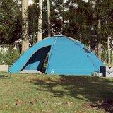 Šator za kampiranje za 8 osoba plavi vodootporni | shoptok.hr