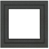 PVC prozor bez kvake (Š x V: 60 x 60 cm, Smjer otvaranja: Lijevo, Antracit, bijela) Cijene