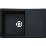 Metalac Inko metalac granitna sudopera x granit atos plus 1D 780x500 fi 90 crna 377919 Cene