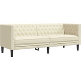  Chesterfield garnitura od 2 dijela, krem, umjetna koža | shoptok.hr