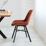 MID.YOU SET STOLOV, tekstil barve konjaka Slike