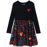 Desigual Kratke obleke - Črna | Shoptok.si