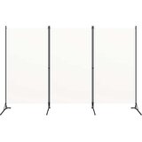 Sobna pregrada s 3 panela bijela 260 x 180 cm od tkanine | Eponuda.ba