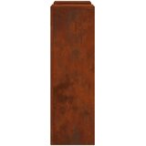  Stalak za biljke 2 pcs Rđa 24 x 24 x 75 cm | shoptok.hr
