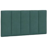 vidaXL Postelja z vzmetnico temno zelena 100x200 cm žamet | Shoptok.si