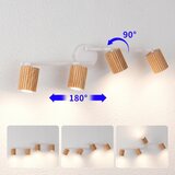  Brilagi - Spot svetlo MODERN WOOD 4xGU10/8W/230V drvo/belo | Eponuda.com