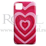  futrola soft print heart za samsung G998F galaxy S30 ultra / S21 ultra tamno roze Cene
