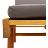  Ležaljke za sunčanje s jastucima 2 kom 200x68x83cm drvo bagrema | shoptok.hr