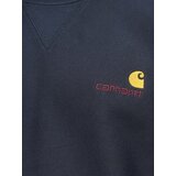 Carhartt WIP Majica 'American Script' modra | Shoptok.si