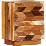  Noćni ormarić 40 x 30 x 50 cm od masivnog obnovljenog drva | shoptok.hr